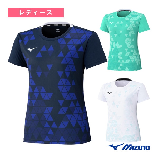 [ミズノ テニスウェア（レディース）] ゲームシャツ レディース 62JAC220