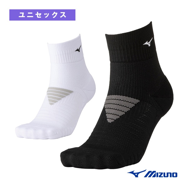 [ミズノ テニスウェア（メンズ/ユニ）] アーチブースターミドルソックス ユニセックス 62JXC015