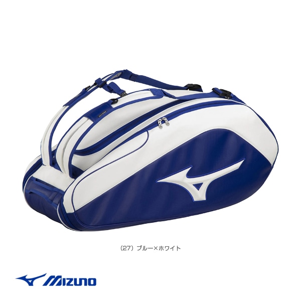 [ミズノ テニスバッグ] ラケットバッグ TOUR09g ラケット9本収納可 63GD3002