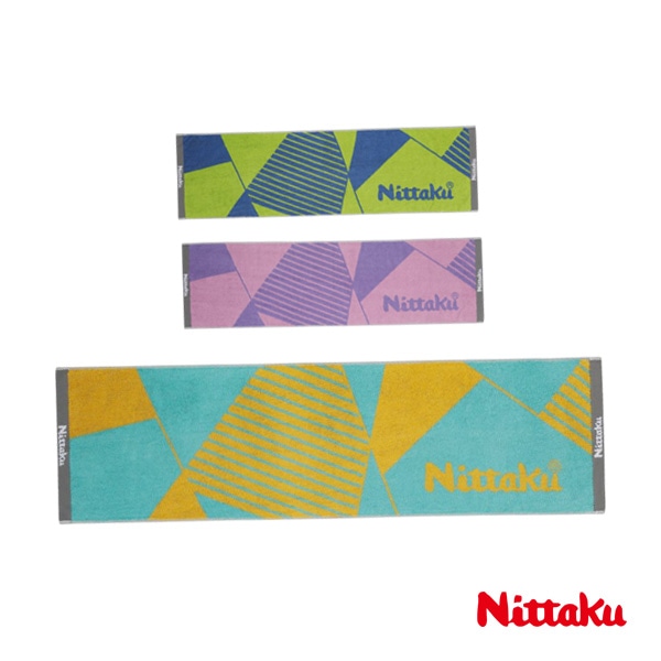 [ニッタク 卓球アクセサリ・小物] ポリゴンスポーツタオル POLYGON SPORTS TOWEL NL-9290