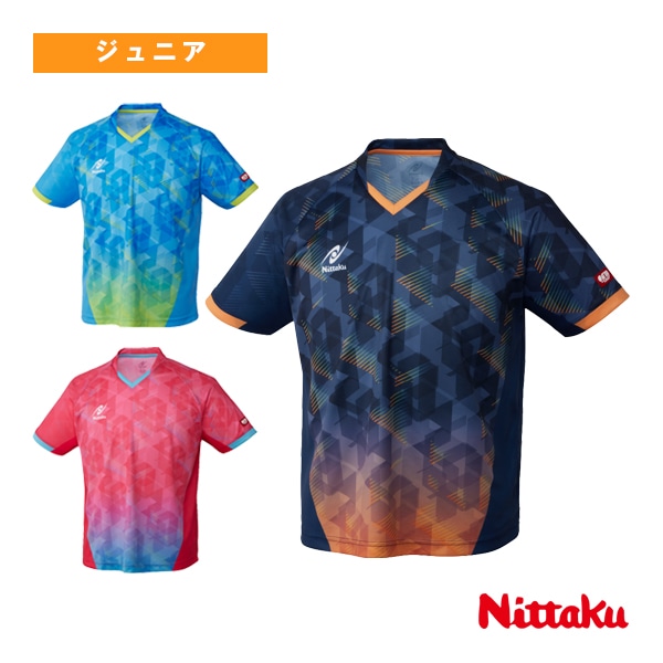 [ニッタク 卓球ウェア（ジュニア）] スカイスコープシャツ SKYSCOPE SHIRT ジュニア NW-2214