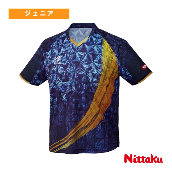 [ニッタク 卓球ウェア（ジュニア）] スカイユニティーシャツ SKYUNITY SHIRT ジュニア NW-2216