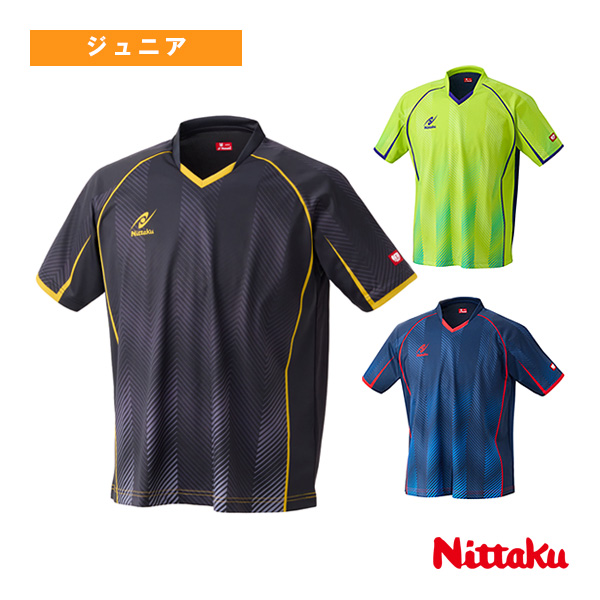 [ニッタク 卓球ウェア（ジュニア）] レイスラッシュシャツ ジュニア NW-2225