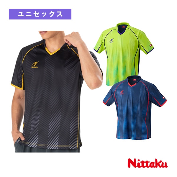 [ニッタク 卓球ウェア（メンズ/ユニ）] レイスラッシュシャツ ユニセックス NW-2225