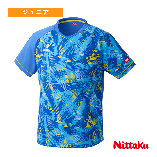 [ニッタク 卓球ウェア（ジュニア）] ポッピングシャツ ジュニア NW-2227