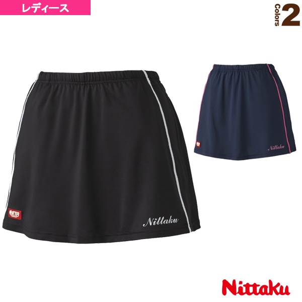 [ニッタク 卓球ウェア（レディース）] ムーブラインスコート MOVELINE SKORT レディース NW-2508