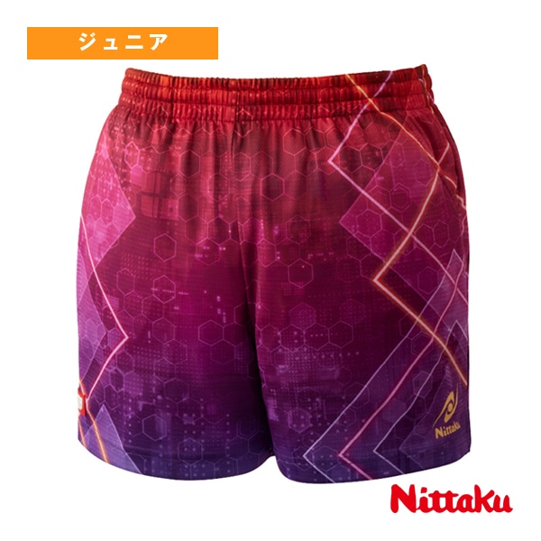 [ニッタク 卓球ウェア（ジュニア）] ブライトネオンショーツ BRIGHTNEON SHORTS ジュニア NW-2521