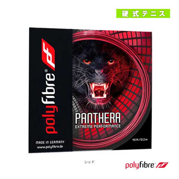 [ポリファイバー テニスストリング（単張）] Panthera／パンテーラ／12.2m（PF0970RE／PF0960RE）