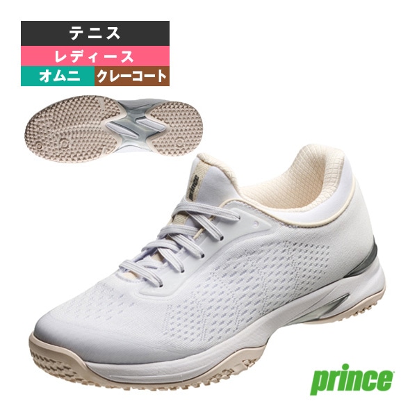 [プリンス テニスシューズ] ビーナスマッシュ CG VENUSMASH CG クレー・グラスサンド レディース DPSVC1