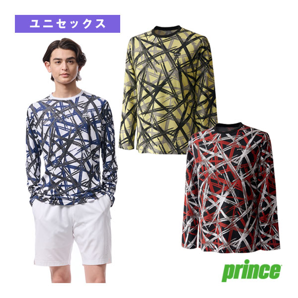 [プリンス テニスウェア（メンズ/ユニ）] ロングスリーブシャツ ユニセックス MF5023