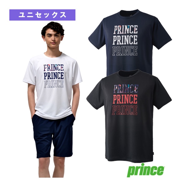 [プリンス テニスウェア（メンズ/ユニ）] ゲームシャツ ユニセックス MS5007