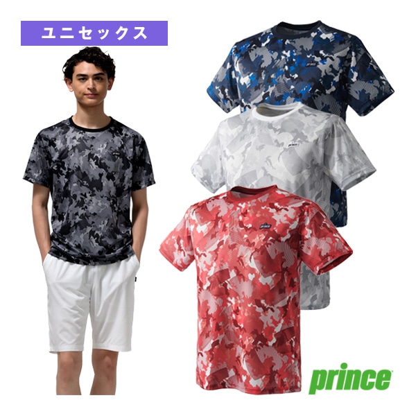 [プリンス テニスウェア（メンズ/ユニ）] ゲームシャツ ユニセックス MS5015
