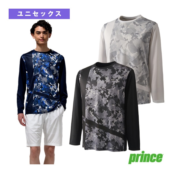 [プリンス テニスウェア（メンズ/ユニ）] ロングスリーブシャツ ユニセックス MS5016