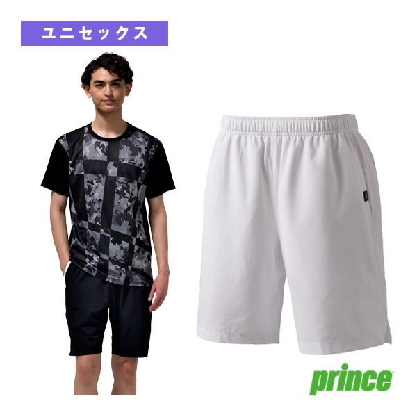 [プリンス テニスウェア（メンズ/ユニ）] ストレッチハーフパンツ ユニセックス MS5202