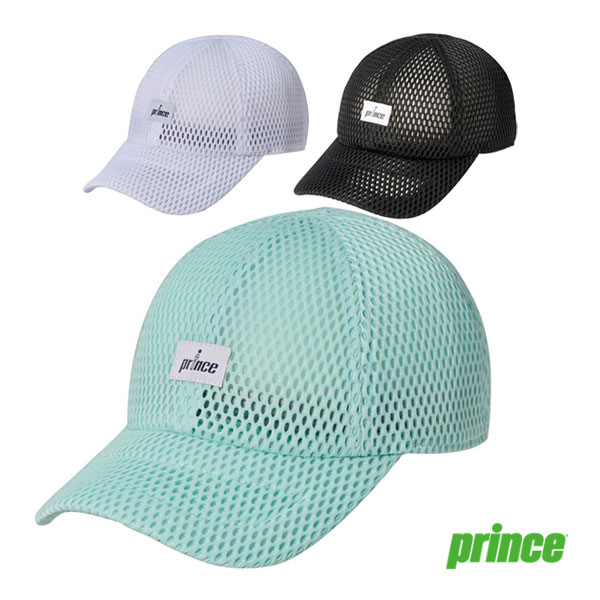 [プリンス テニスアクセサリ・小物] ダブルメッシュキャップ PH606