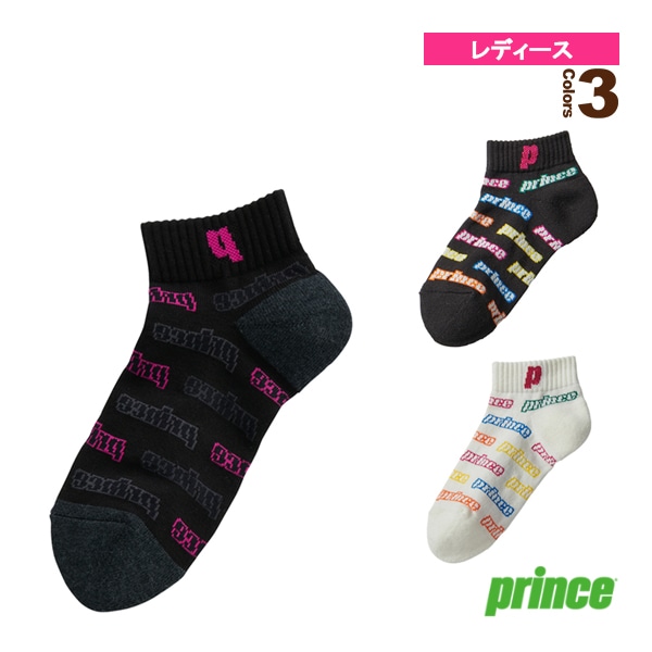 [プリンス テニスウェア（レディース）] LOGOソックス レディース PS374
