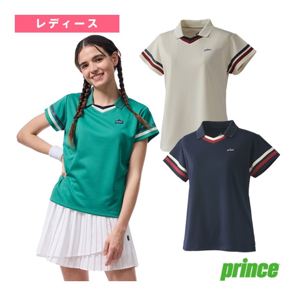 [プリンス テニスウェア（レディース）] ポロシャツ レディース WF5079