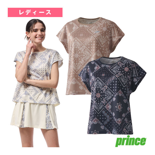 [プリンス テニスウェア（レディース）] ゲームシャツ レディース WF5086