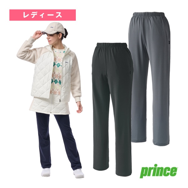 [プリンス テニスウェア（レディース）] 裏起毛スリムフィットパンツ レディース WF5349