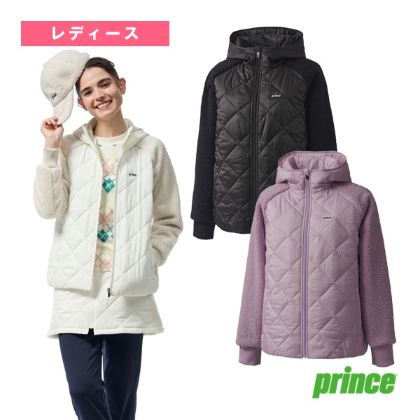 [プリンス テニスウェア（レディース）] ハイブリッドジャケット レディース WF5850