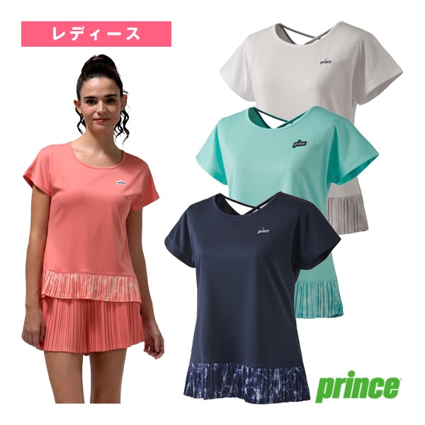 [プリンス テニスウェア（レディース）] ゲームシャツ レディース WS5053