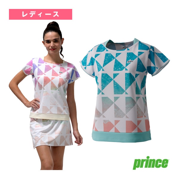 [プリンス テニスウェア（レディース）] ゲームシャツ レディース WS5072