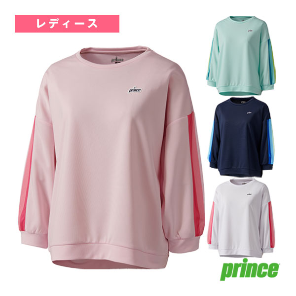 [プリンス テニスウェア（レディース）] 2026年02月下旬【予約】クロップドスリーブシャツ レディース WS6068