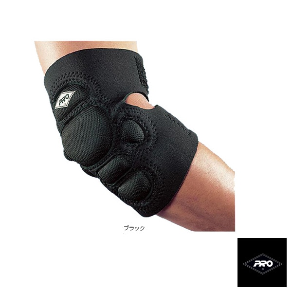 [プロ オールスポーツサポーターケア商品] エルボーガード／ひじ用／ラップタイプ／左右兼用（22802）