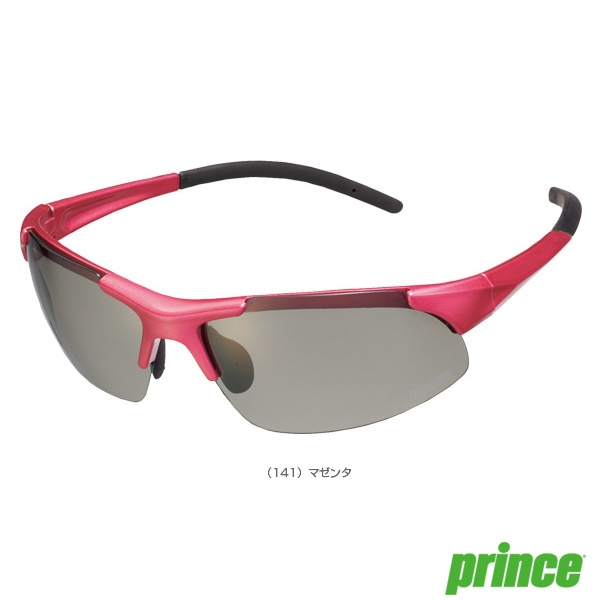 [プリンス テニスアクセサリ・小物] 調整機能付き調光偏光サングラス 専用セミハードケース付 マゼンタ PSU232-141