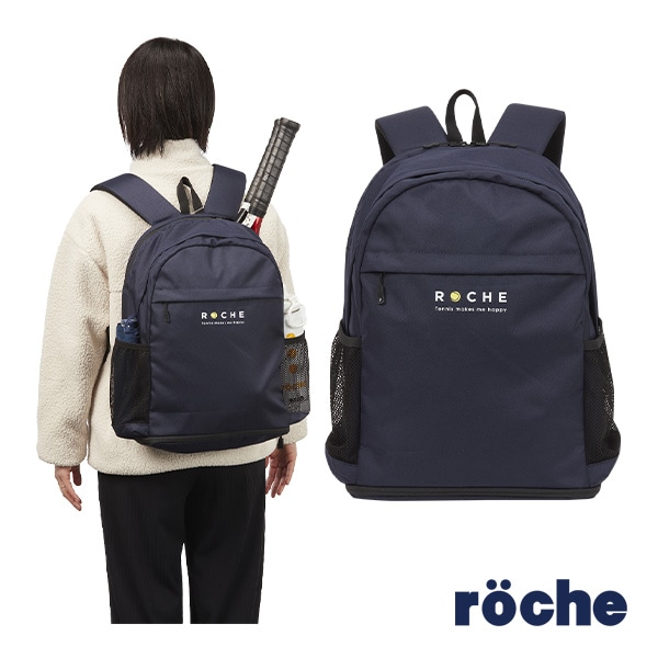 [ローチェ（roche） テニスバッグ] リュック ラケット2本収納可 248702