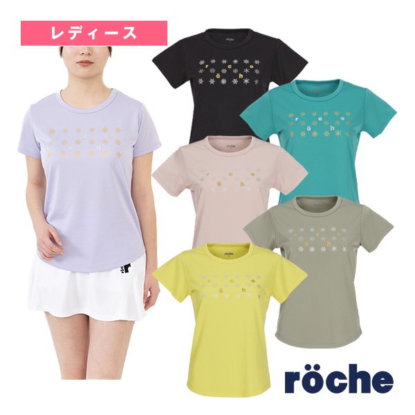 [ローチェ（roche） テニスウェア（レディース）] プラクティスTシャツ／レディース（249510）