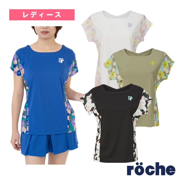 [ローチェ（roche） テニスウェア（レディース）] ゲームシャツ レディース 258502