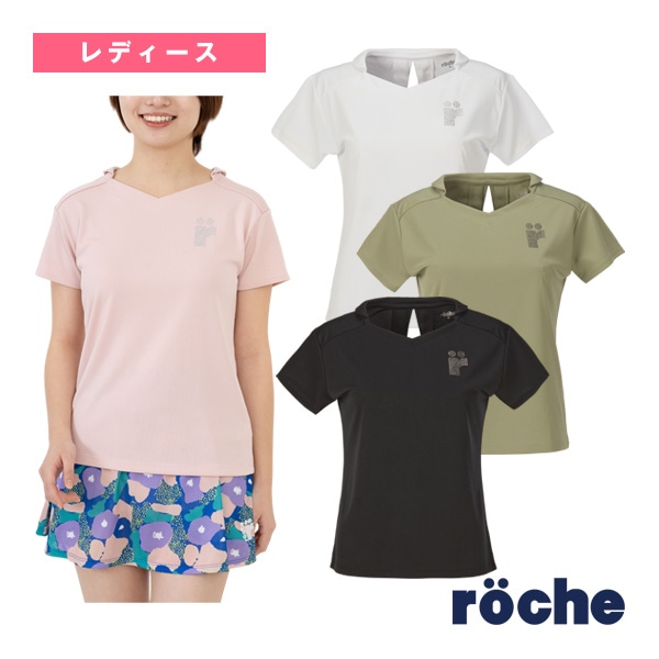 [ローチェ（roche） テニスウェア（レディース）] ゲームシャツ レディース 258510
