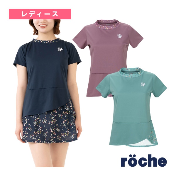 [ローチェ（roche） テニスウェア（レディース）] ゲームシャツ レディース 259501