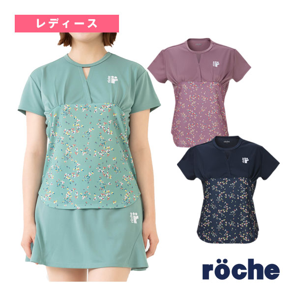 [ローチェ（roche） テニスウェア（レディース）] ゲームシャツ レディース 259502