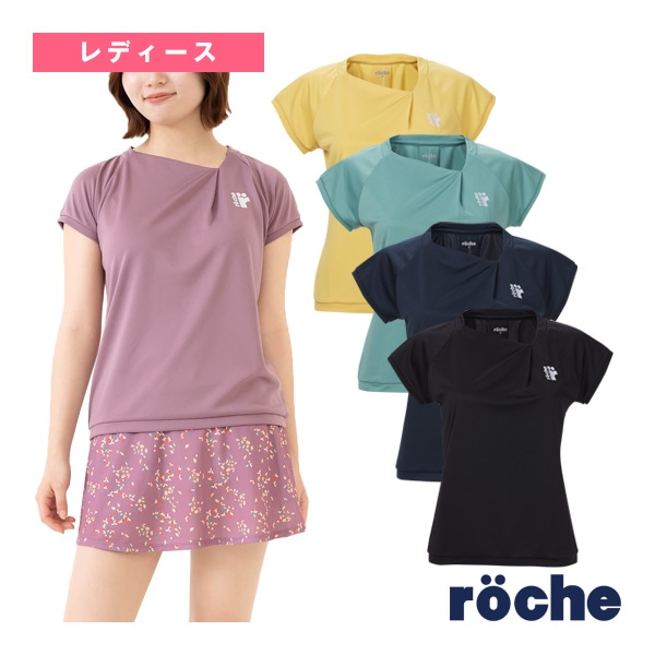 [ローチェ（roche） テニスウェア（レディース）] ゲームシャツ レディース 259507