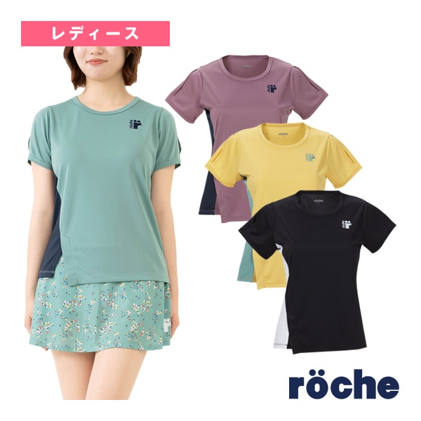 [ローチェ（roche） テニスウェア（レディース）] ゲームシャツ レディース 259508