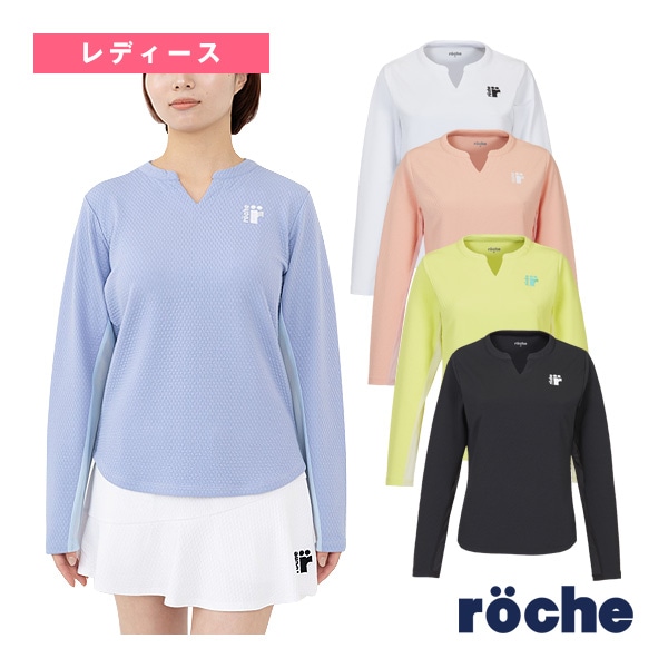 [ローチェ（roche） テニスウェア（レディース）] 2026年03月下旬【予約】ゲーム長袖シャツ レディース 268512