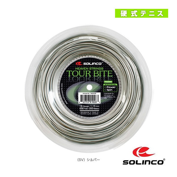 [SOLINCO（ソリンコ） テニスストリング（ロール他）] ツアーバイト TOUR BITE 200mロール KSC777R