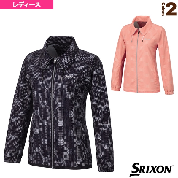 [スリクソン テニス・バドミントンウェア（レディース）] TEAM LINE／ウインドジャケット／レディース（SDW-4571W）