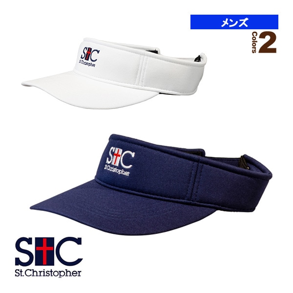 [セントクリストファー テニスアクセサリ・小物] ドライサンバイザー／メンズ（STC-BAA4503）