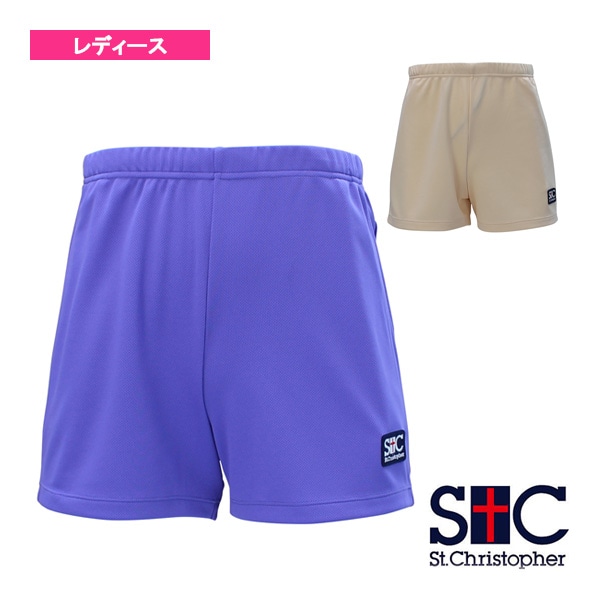 [セントクリストファー テニス・バドミントンウェア（レディース）] ソフトゲームショートパンツ／レディース（STC-BKW2154）