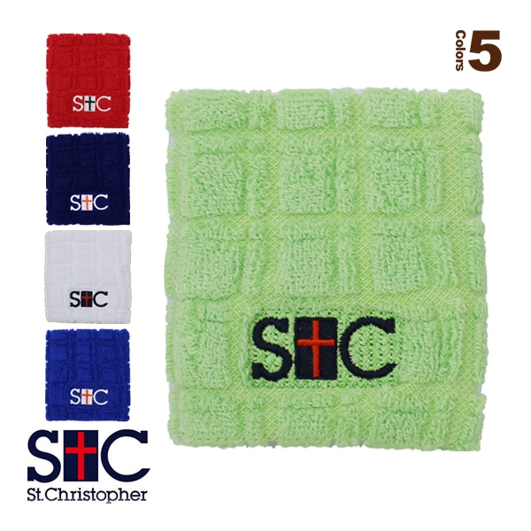 [セントクリストファー テニスアクセサリ・小物] チェックリストバンド ロング STC-BCA4605