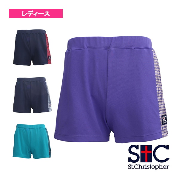 [セントクリストファー テニス・バドミントンウェア（レディース）] ピエドプルリボンゲームショートパンツ／レディース（STC-BCW6424）