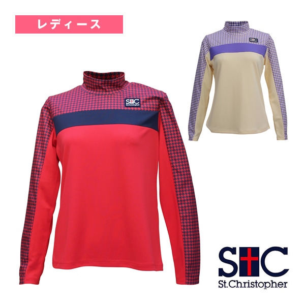 [セントクリストファー テニス・バドミントンウェア（レディース）] ピエドプルロングスリーブ／レディース（STC-BCW6427）