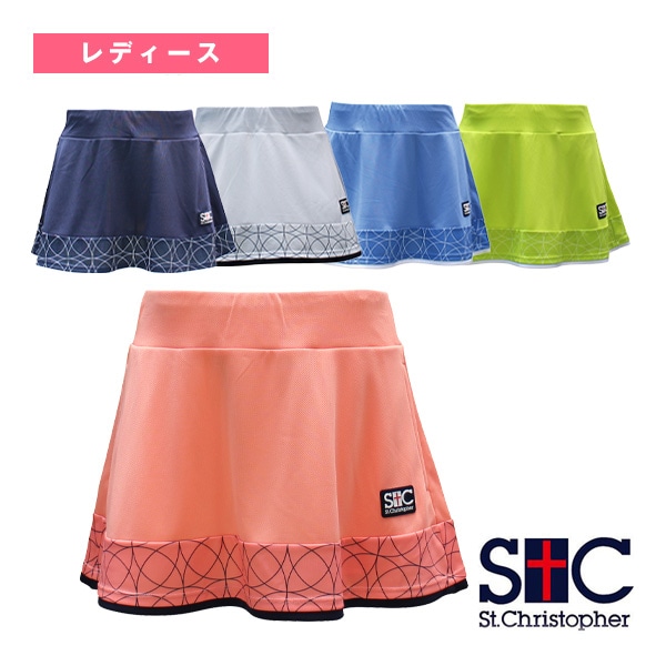 [セントクリストファー テニス・バドミントンウェア（レディース）] クロワゾンゲームスコート／レディース（STC-BDW2362）