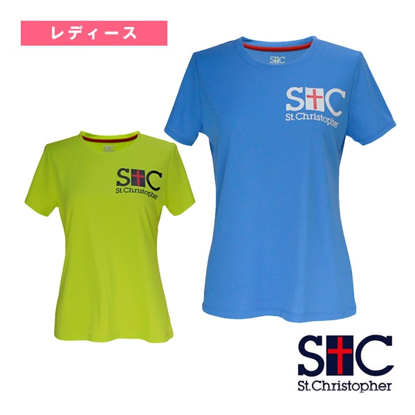 [セントクリストファー テニス・バドミントンウェア（レディース）] STCプラクティスシャツ／レディース（STC-BDW2401）