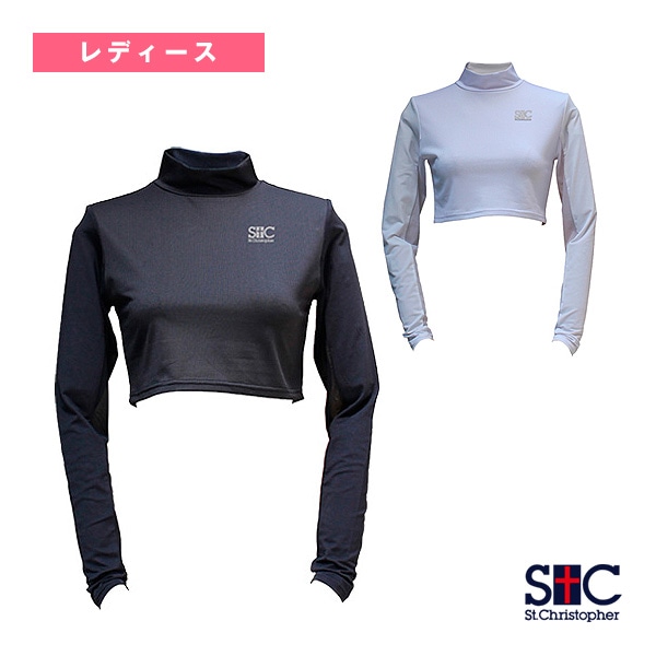 [セントクリストファー テニスアンダーウェア] ハーフ丈インナーシャツ レディース STC-BDW2413