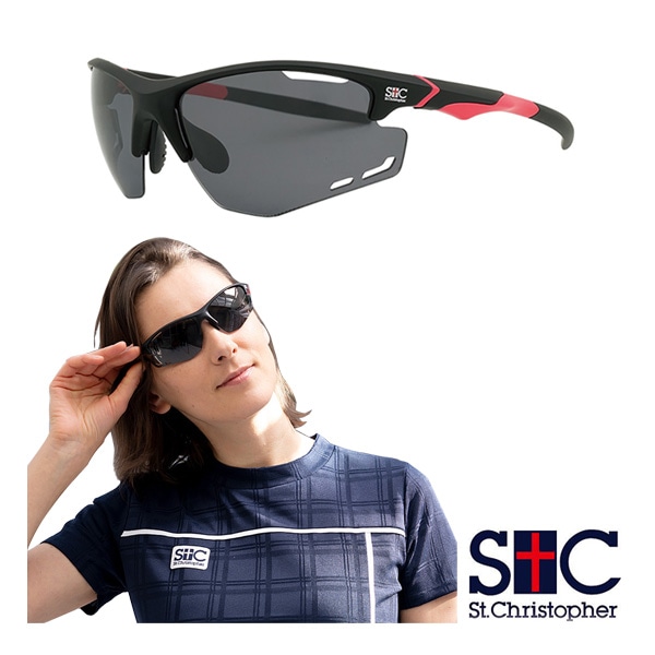 [セントクリストファー テニスアクセサリ・小物] 偏光レンズサングラス STC-BEA4912