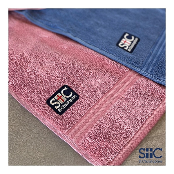 [セントクリストファー テニスアクセサリ・小物] St.Christopher-Christy コラボ ゲストタオル STC-BKA4200